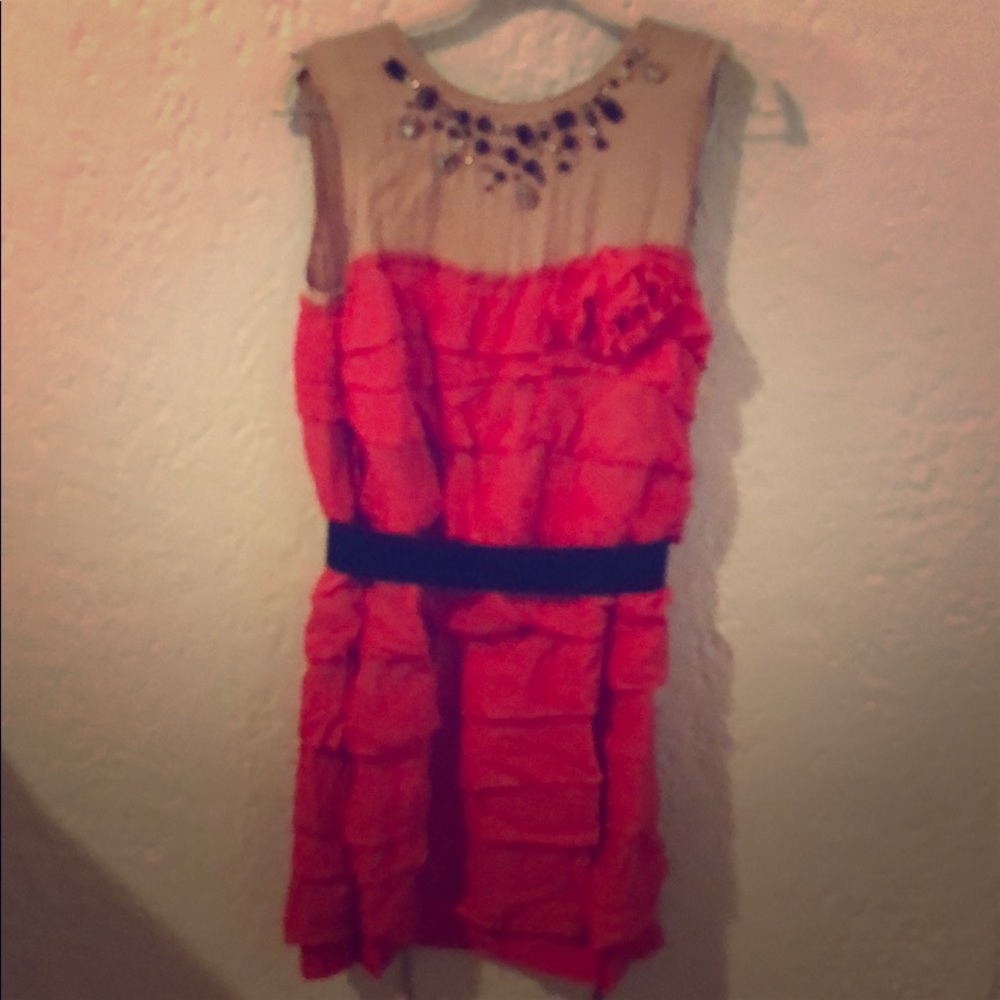 Lanvin x H&M cocktail dress with crystal neckline